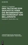 Der Teutsche Don Quichotte oder Die Begebenheiten des Marggraf von Bellamonte cover