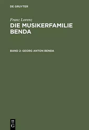 Georg Anton Benda cover