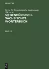 Siebenbürgisch-Sächsisches Wörterbuch, Band 3, G cover