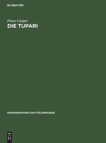 Die Tupari cover