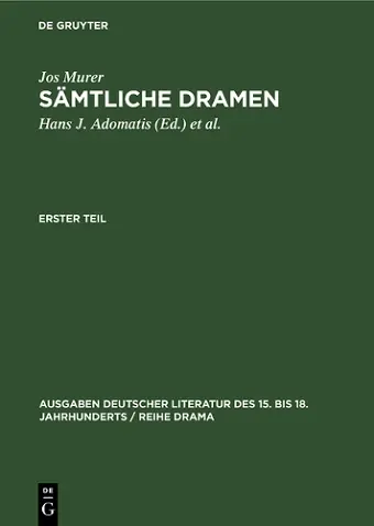 Sämtliche Dramen cover