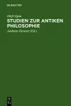 Studien zur antiken Philosophie cover