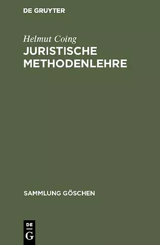 Juristische Methodenlehre cover