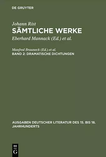 Dramatische Dichtungen cover