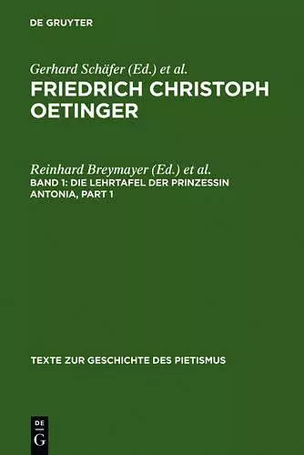 Die Lehrtafel der Prinzessin Antonia cover