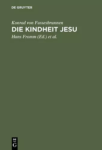 Die Kindheit Jesu cover