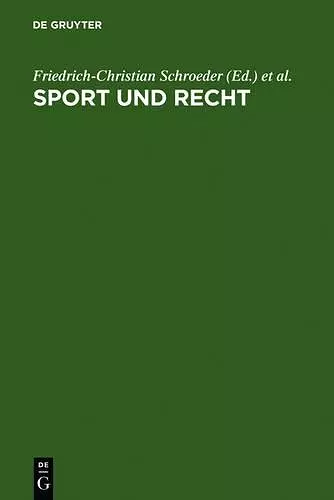 Sport und Recht cover