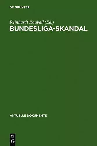 Bundesliga-Skandal cover