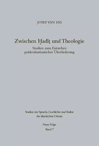 Zwischen Hadit und Theologie cover