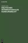 Deutsches Internationales Konkursrecht cover