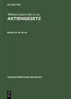 Aktiengesetz, Band 1/2, §§ 76-147 cover