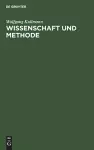 Wissenschaft und Methode cover