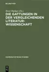 Die Gattungen in der vergleichenden Literaturwissenschaft cover