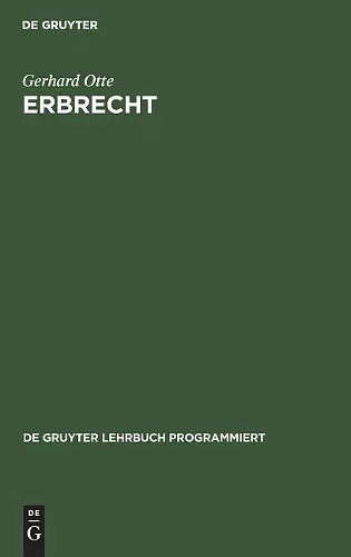 Erbrecht cover