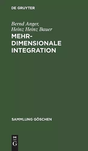Mehrdimensionale Integration cover