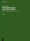 Helmut Hasse: Mathematische Abhandlungen. 3 cover