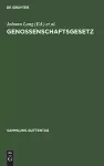 Genossenschaftsgesetz cover