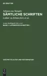 Lateinische Schriften I cover