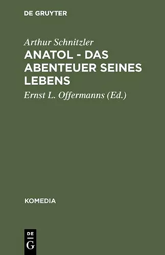 Anatol - Das Abenteuer seines Lebens cover