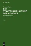 Die Staatshaushaltung Der Athener cover