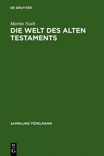 Die Welt des Alten Testaments cover