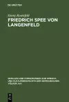 Friedrich Spee von Langenfeld cover