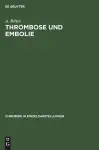 Thrombose und Embolie cover