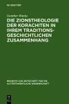 Die Zionstheologie der Korachiten in ihrem traditionsgeschichtlichen Zusammenhang cover