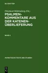 Psalmenkommentare Aus Der Katenenüberlieferung. Band II cover
