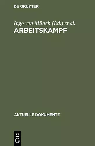 Arbeitskampf cover