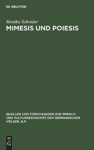 Mimesis und Poiesis cover