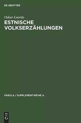 Estnische Volkserzählungen cover