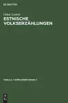 Estnische Volkserzählungen cover