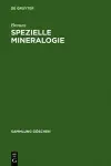 Spezielle Mineralogie cover