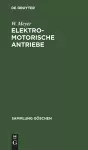 Elektromotorische Antriebe cover