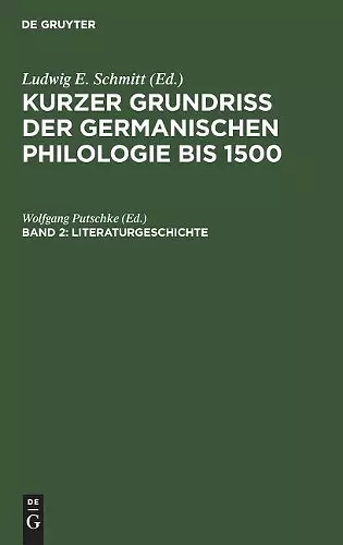 Literaturgeschichte cover