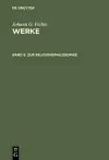 Zur Religionsphilosophie cover