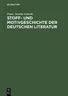 Stoff- und Motivgeschichte der deutschen Literatur cover