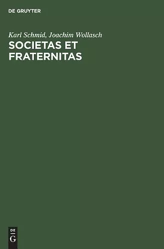 Societas et Fraternitas cover