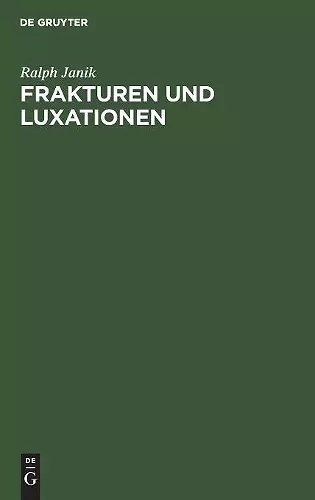 Frakturen und Luxationen cover