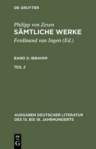 Sämtliche Werke. Bd 5 cover