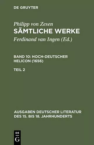 Sämtliche Werke. Bd 10 cover