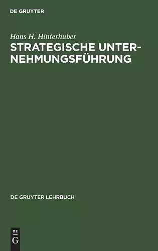 Strategische Unternehmungsführung cover