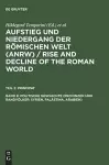 Politische Geschichte (Provinzen Und Randvölker: Syrien, Palästina, Arabien) cover