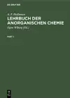 Lehrbuch Der Anorganischen Chemie cover