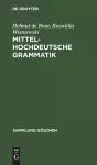 Mittelhochdeutsche Grammatik cover