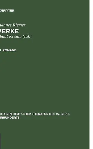 Romane cover