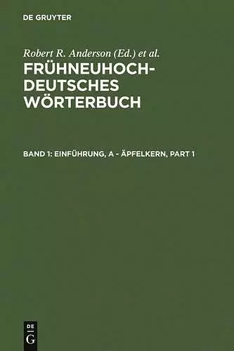 Einführung, a - äpfelkern cover