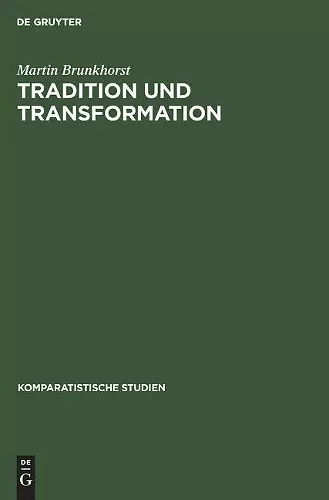 Tradition und Transformation cover