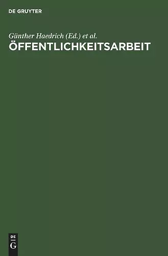 Öffentlichkeitsarbeit cover